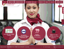 Tablet Screenshot of airhostessnepal.com.np